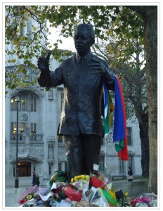 Mandela in Parliament Square