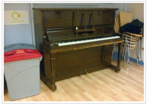 unloved school piano