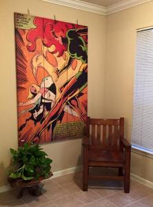 Joni's snazzy wall art