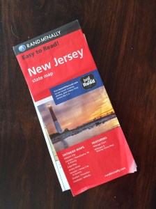 Rand McNally map NJ