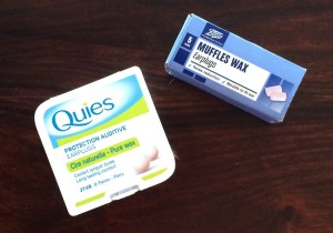 2 brands of earplugs