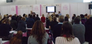 Audience at Author HQ, LBF16