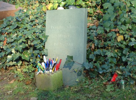Douglas Adams, Highgate Cemetery