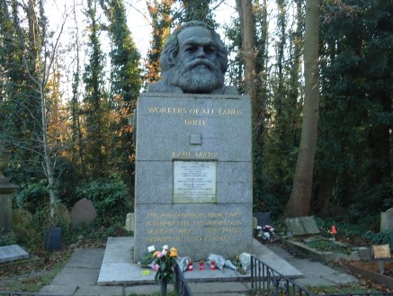 Karl Marx, Highgate Cemetery