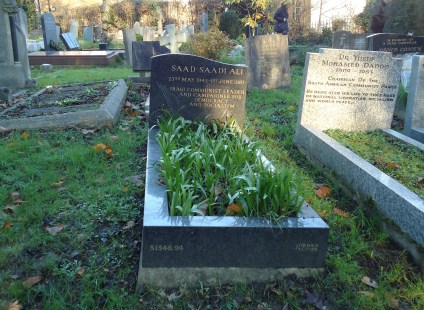 Saad Saadi Ali, Highgate Cemetery