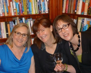 Fron L to R: me, Orna Roass, Jane Davis