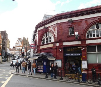 Hampstead tube station
