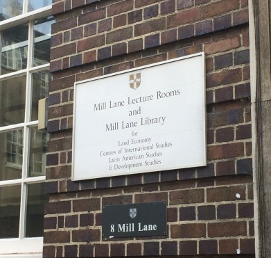 Mill Lane lecture rooms, Uni of Canbridge
